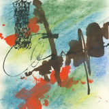Graffiti Blue I by Chris Paschke. SKU 44540a. Archival Giclee Fine art print for wall decor.