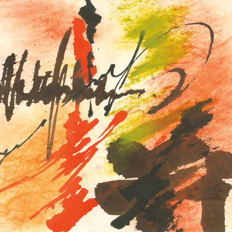 Graffiti Orange II by Chris Paschke. SKU 44543a. Archival Giclee Fine art print for wall decor.