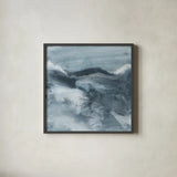 Granite I by Chris Paschke. Shown in a sleek black glass frame for a contemporary gallery look. Available as an archival giclee rolled canvas, fine art paper, or poster print. SKU 72449a.