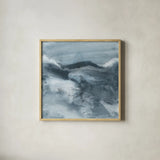 Granite I by Chris Paschke. Shown in a natural wood glass frame for a timeless modern aesthetic. Available as an archival giclee rolled canvas, fine art paper, or poster print. SKU 72449a.