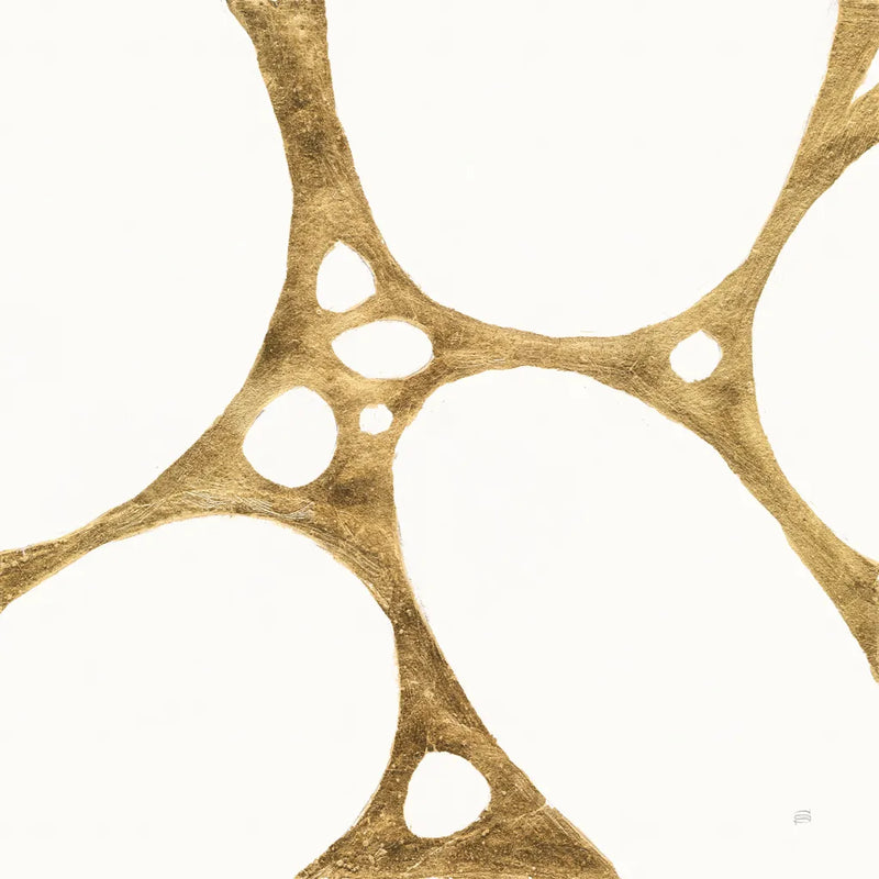 Graphic Gold III by Chris Paschke. SKU 91428a. Archival Giclee Fine art print for wall decor.