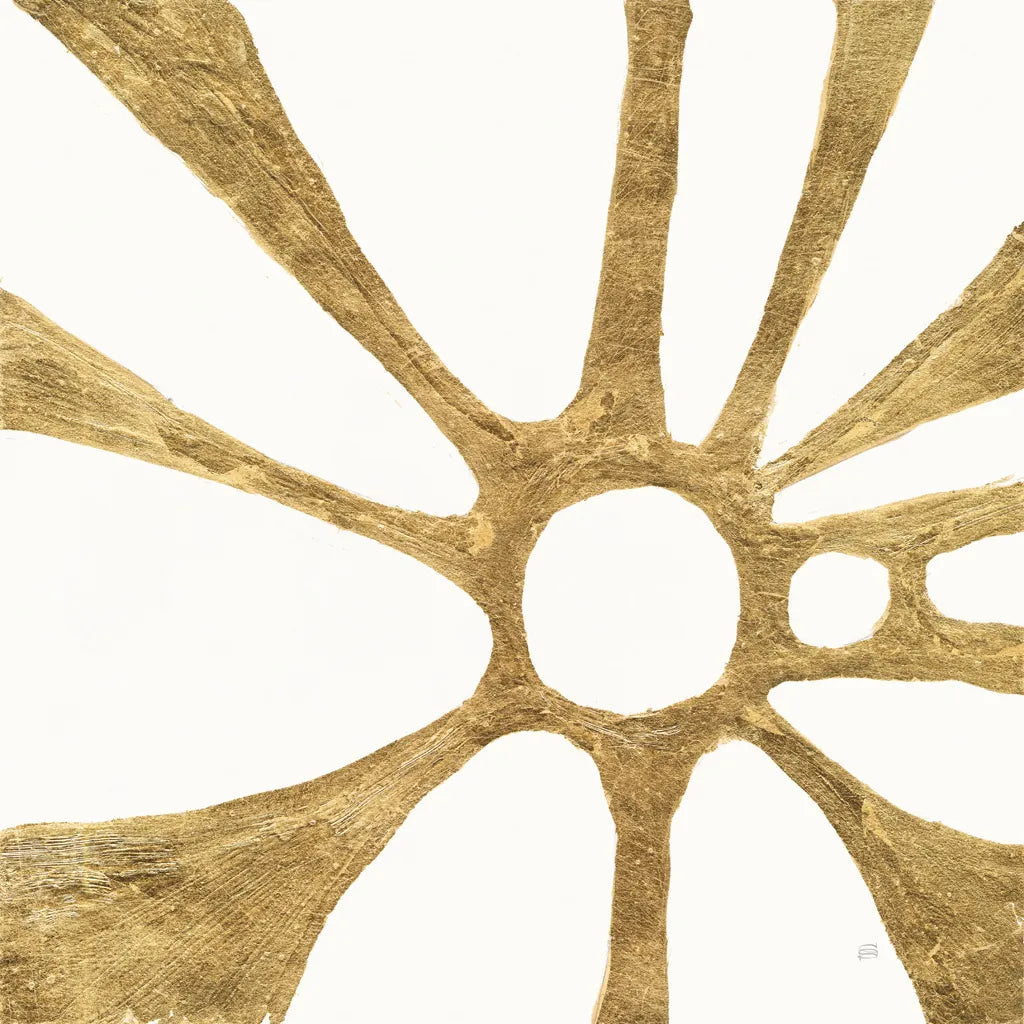 Graphic Gold V by Chris Paschke. SKU 91430a. Archival Giclee Fine art print for wall decor.