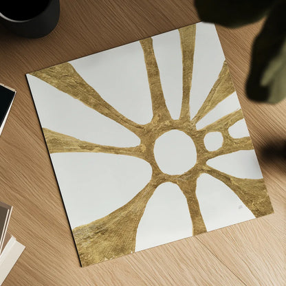 Graphic Gold V by Chris Paschke. Shown as a detailed flat fine art print, highlighting archival giclee quality. Available as an archival giclee rolled canvas, fine art paper, or poster print. SKU 91430a.