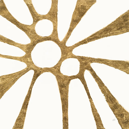 Graphic Gold VI by Chris Paschke. SKU 91431a. Archival Giclee Fine art print for wall decor.