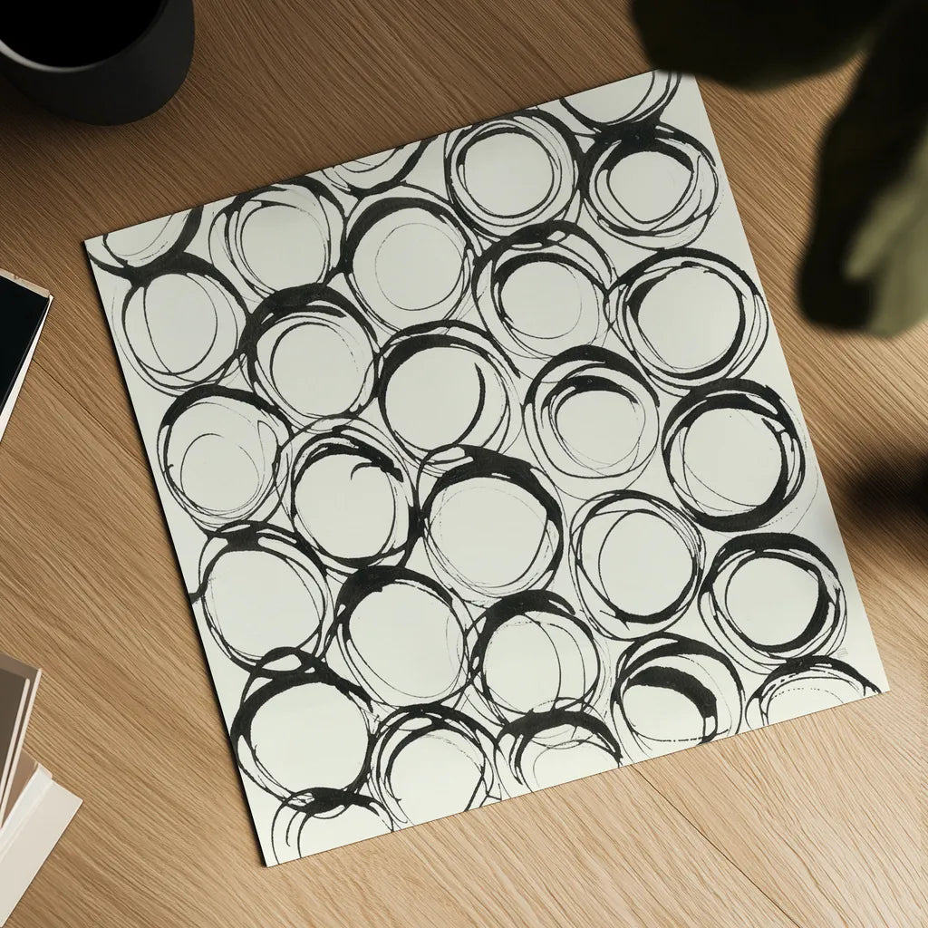 Graphics IX by Chris Paschke. Shown as a detailed flat fine art print, highlighting archival giclee quality. Available as an archival giclee rolled canvas, fine art paper, or poster print. SKU 45466a.