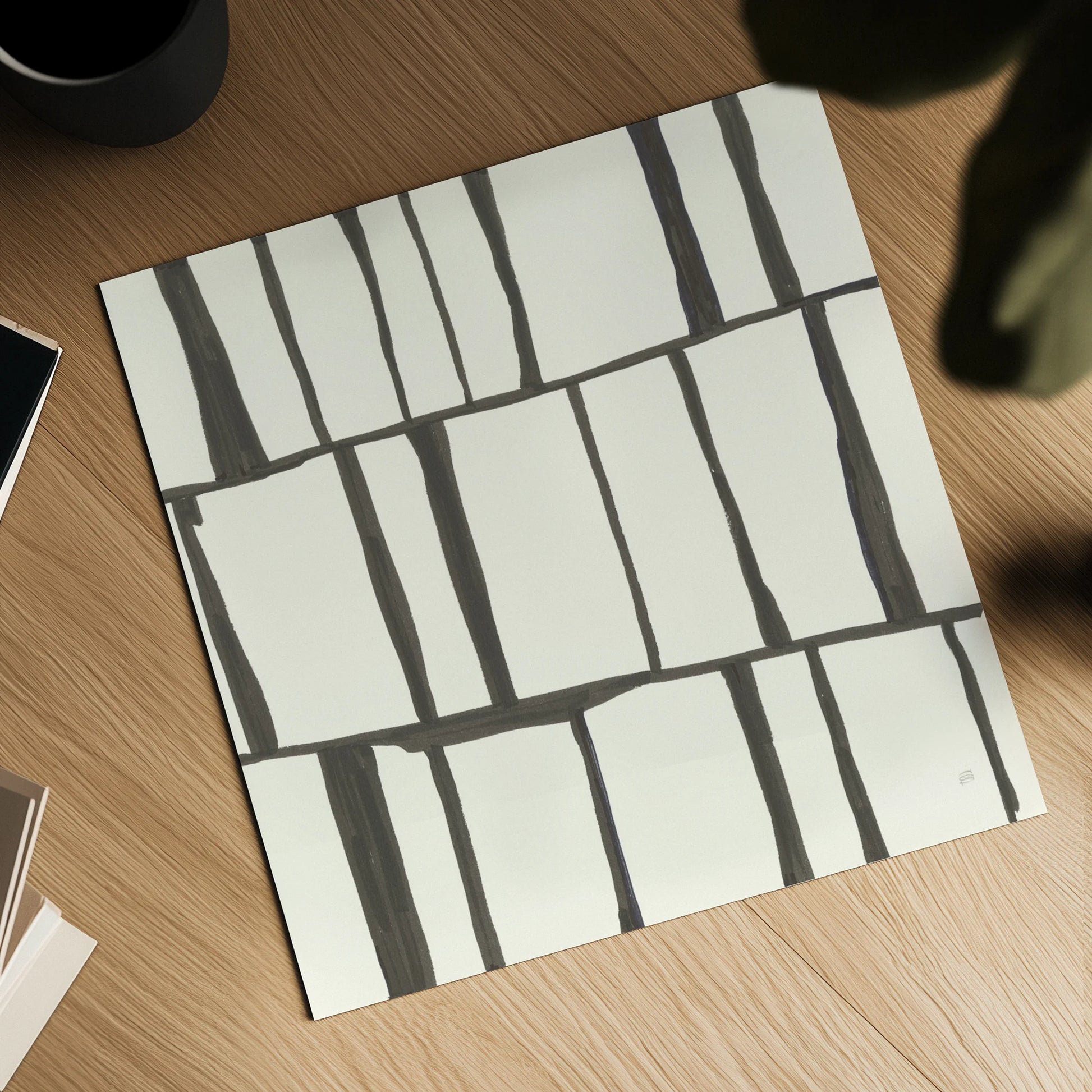 Graphics X by Chris Paschke. Shown as a detailed flat fine art print, highlighting archival giclee quality. Available as an archival giclee rolled canvas, fine art paper, or poster print. SKU 45467a.