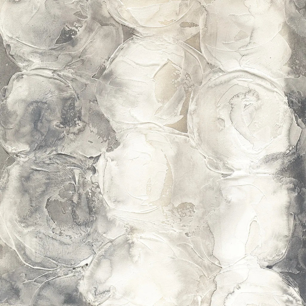 Gray Circles I by Chris Paschke. SKU 16884a. Archival Giclee Fine art print for wall decor.