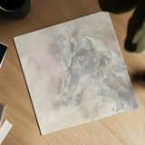 Gray Head IV by Chris Paschke. Shown as a detailed flat fine art print, highlighting archival giclee quality. Available as an archival giclee rolled canvas, fine art paper, or poster print. SKU 37172a.