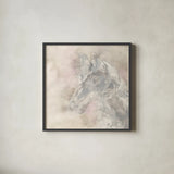 Gray Head IV by Chris Paschke. Shown in a sleek black glass frame for a contemporary gallery look. Available as an archival giclee rolled canvas, fine art paper, or poster print. SKU 37172a.