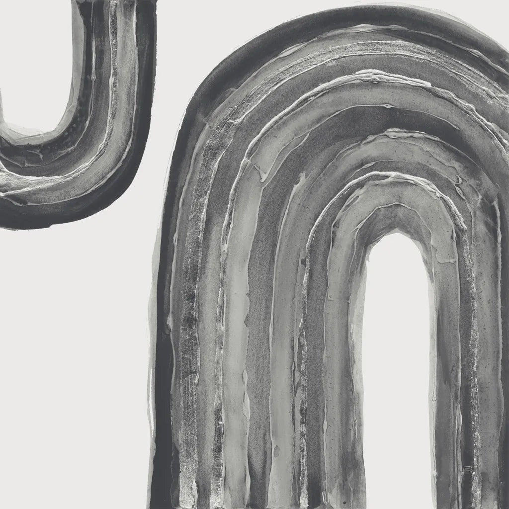 Gray Rainbow I by Chris Paschke. SKU 69556a. Archival Giclee Fine art print for wall decor.