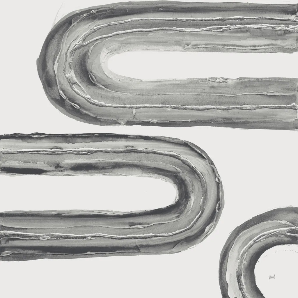 Gray Rainbow V by Chris Paschke. SKU 69557a. Archival Giclee Fine art print for wall decor.