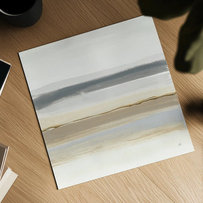 Gray and Sand II by Chris Paschke. Shown as a detailed flat fine art print, highlighting archival giclee quality. Available as an archival giclee rolled canvas, fine art paper, or poster print. SKU 75444a.