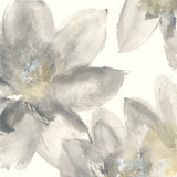 Gray and Silver Flowers I by Chris Paschke. SKU 33986a. Archival Giclee Fine art print for wall decor.