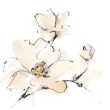 Greige Magnolias IV by Chris Paschke. SKU 88347a. Archival Giclee Fine art print for wall decor.