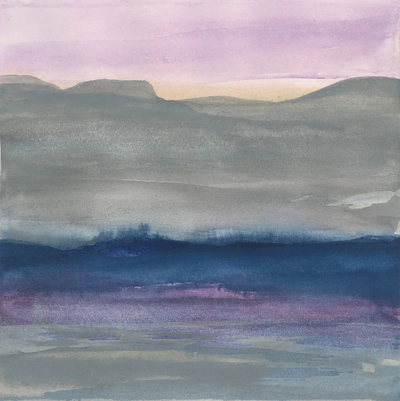 Grey Hills II by Chris Paschke. SKU 24077a. Archival Giclee Fine art print for wall decor.