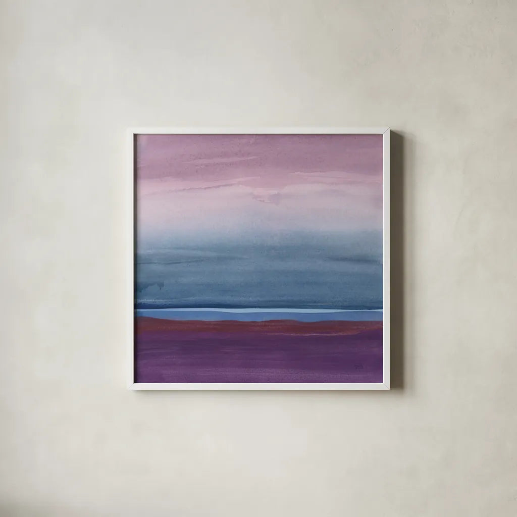 Grounded I by Chris Paschke. Shown in a crisp white glass frame for a clean and minimalist style. Available as an archival giclee rolled canvas, fine art paper, or poster print. SKU 24078a.