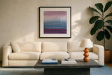 Grounded I by Chris Paschke. Displayed in a glass frame with matte in a clean modern living room. Available as an archival giclee rolled canvas, fine art paper, or poster print. SKU 24078a.