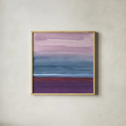 Grounded II by Chris Paschke. Shown in a natural wood glass frame for a timeless modern aesthetic. Available as an archival giclee rolled canvas, fine art paper, or poster print. SKU 24079a.