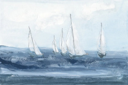 Group Sail I by Chris Paschke. SKU 73882i. Archival Giclee Fine art print for wall decor.