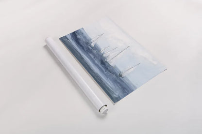 Group Sail I by Chris Paschke. shown as a rolled paper print. Available as archival giclee rolled canvas, fine art paper, or poster print. SKU 73882i.