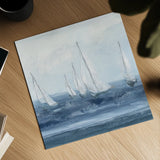Group Sail I Crop by Chris Paschke. Shown as a detailed flat fine art print, highlighting archival giclee quality. Available as an archival giclee rolled canvas, fine art paper, or poster print. SKU 73882a.