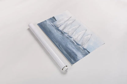 Group Sail II by Chris Paschke. shown as a rolled paper print. Available as archival giclee rolled canvas, fine art paper, or poster print. SKU 73883i.