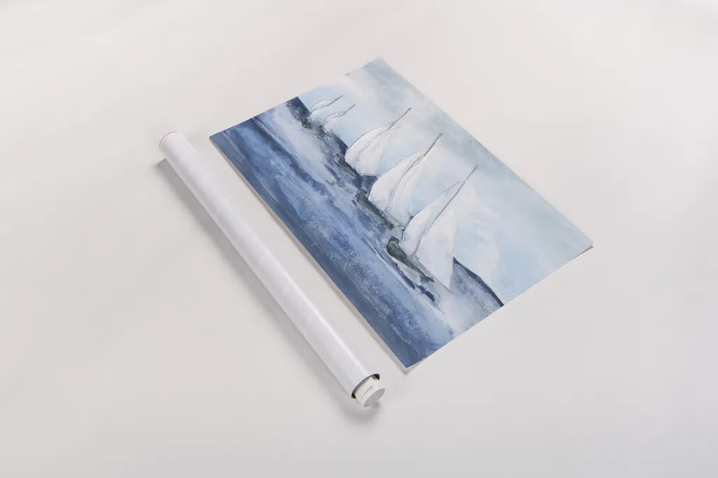 Group Sail IV by Chris Paschke. shown as a rolled paper print. Available as archival giclee rolled canvas, fine art paper, or poster print. SKU 73885i.