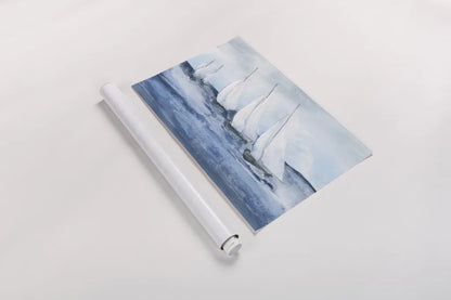 Group Sail IV by Chris Paschke. shown as a rolled paper print. Available as archival giclee rolled canvas, fine art paper, or poster print. SKU 73885i.