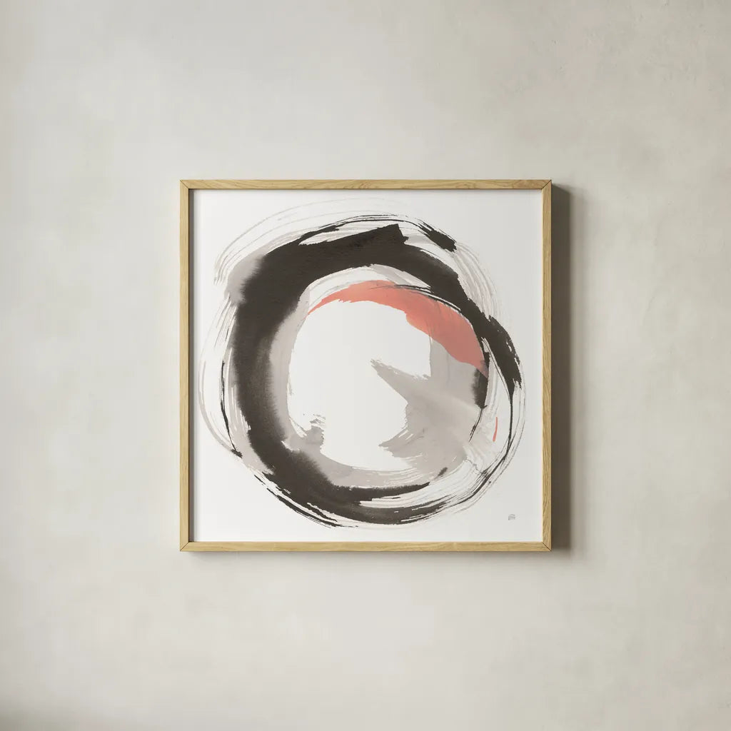 Hake Clay I by Chris Paschke. Shown in a natural wood glass frame for a timeless modern aesthetic. Available as an archival giclee rolled canvas, fine art paper, or poster print. SKU 70665a.