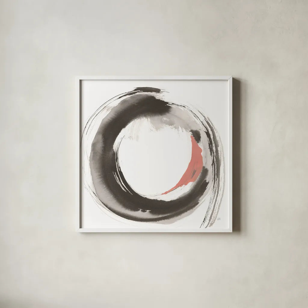 Hake Clay II by Chris Paschke. Shown in a crisp white glass frame for a clean and minimalist style. Available as an archival giclee rolled canvas, fine art paper, or poster print. SKU 70666a.