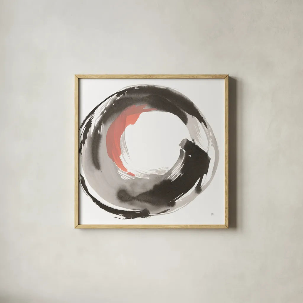 Hake Clay III by Chris Paschke. Shown in a natural wood glass frame for a timeless modern aesthetic. Available as an archival giclee rolled canvas, fine art paper, or poster print. SKU 70667a.