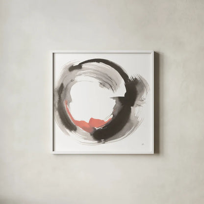 Hake Clay IV by Chris Paschke. Shown in a crisp white glass frame for a clean and minimalist style. Available as an archival giclee rolled canvas, fine art paper, or poster print. SKU 70668a.