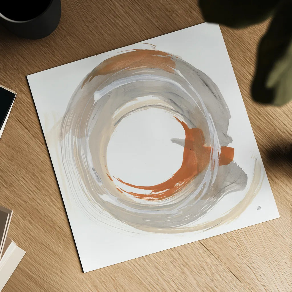 Hake Neutral I by Chris Paschke. Shown as a detailed flat fine art print, highlighting archival giclee quality. Available as an archival giclee rolled canvas, fine art paper, or poster print. SKU 70661a.