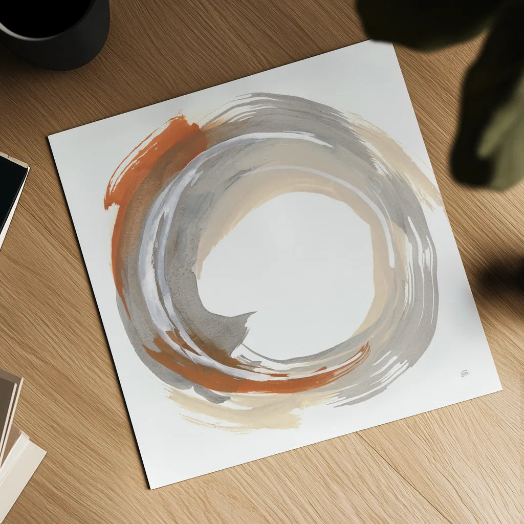 Hake Neutral II by Chris Paschke. Shown as a detailed flat fine art print, highlighting archival giclee quality. Available as an archival giclee rolled canvas, fine art paper, or poster print. SKU 70662a.