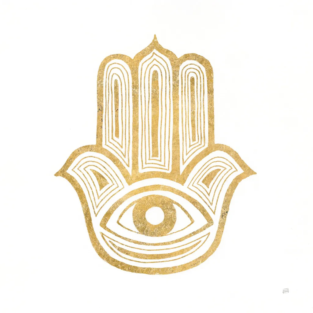Hamsa IV by Chris Paschke. SKU 64653a. Archival Giclee Fine art print for wall decor.