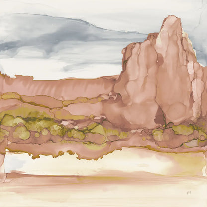 Honeybloom Desertscape VII by Chris Paschke. SKU 90641a. Archival Giclee Fine art print for wall decor.