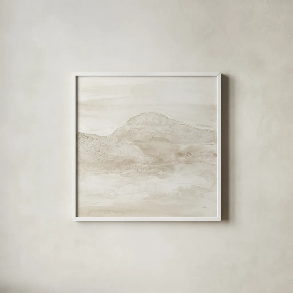 Honeybloom IV by Chris Paschke. Shown in a crisp white glass frame for a clean and minimalist style. Available as an archival giclee rolled canvas, fine art paper, or poster print. SKU 83968a.