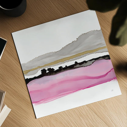 Iced Sherbetscape I by Chris Paschke. Shown as a detailed flat fine art print, highlighting archival giclee quality. Available as an archival giclee rolled canvas, fine art paper, or poster print. SKU 81894a.