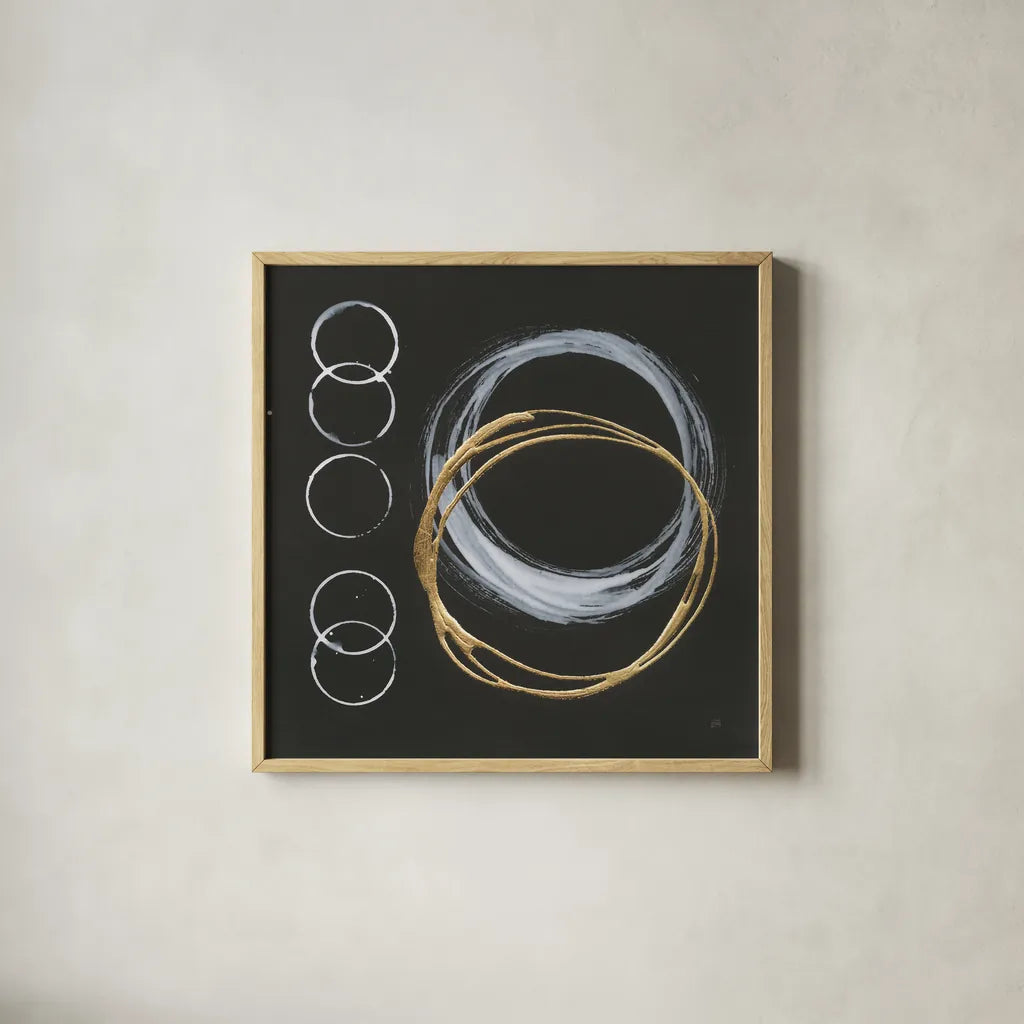 Imaging I by Chris Paschke. Shown in a natural wood glass frame for a timeless modern aesthetic. Available as an archival giclee rolled canvas, fine art paper, or poster print. SKU 81888a.