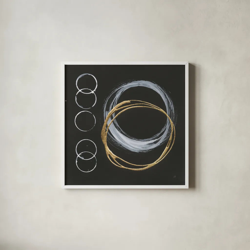 Imaging I by Chris Paschke. Shown in a crisp white glass frame for a clean and minimalist style. Available as an archival giclee rolled canvas, fine art paper, or poster print. SKU 81888a.