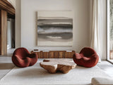 Impact II by Chris Paschke. Shown as extra-large giant wall art in a modern living room. Available as an archival giclee rolled canvas, fine art paper, or poster print. SKU 86246a.