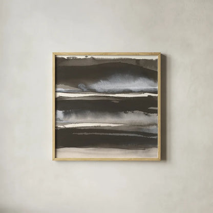 Impact III by Chris Paschke. Shown in a natural wood glass frame for a timeless modern aesthetic. Available as an archival giclee rolled canvas, fine art paper, or poster print. SKU 86247a.