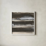 Impact III by Chris Paschke. Shown in a crisp white glass frame for a clean and minimalist style. Available as an archival giclee rolled canvas, fine art paper, or poster print. SKU 86247a.