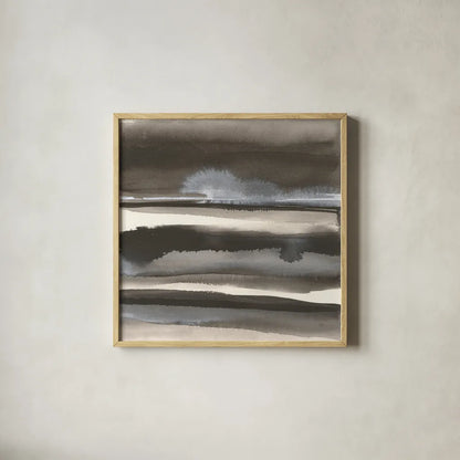 Impact IV by Chris Paschke. Shown in a natural wood glass frame for a timeless modern aesthetic. Available as an archival giclee rolled canvas, fine art paper, or poster print. SKU 86248a.