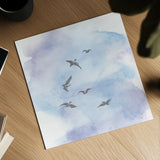 In Flight II by Chris Paschke. Shown as a detailed flat fine art print, highlighting archival giclee quality. Available as an archival giclee rolled canvas, fine art paper, or poster print. SKU 95447a.