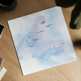 In Flight III by Chris Paschke. Shown as a detailed flat fine art print, highlighting archival giclee quality. Available as an archival giclee rolled canvas, fine art paper, or poster print. SKU 95448a.