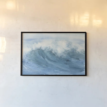 In the Blue I by Chris Paschke. shown as a paper print in a black flame. Available as a archival giclee rolled canvas, fine art paper, or poster print. SKU 61469i.