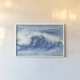 In the Blue II by Chris Paschke. shown as a paper print in a white frame. Available as a archival giclee rolled canvas, fine art paper, or poster print. SKU 61470i.