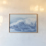 In the Blue III by Chris Paschke. shown as a paper print in a natural frame. Available as a archival giclee rolled canvas, fine art paper, or poster print. SKU 61471i.