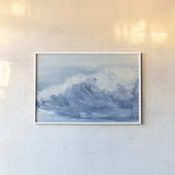 In the Blue III by Chris Paschke. shown as a paper print in a white frame. Available as a archival giclee rolled canvas, fine art paper, or poster print. SKU 61471i.